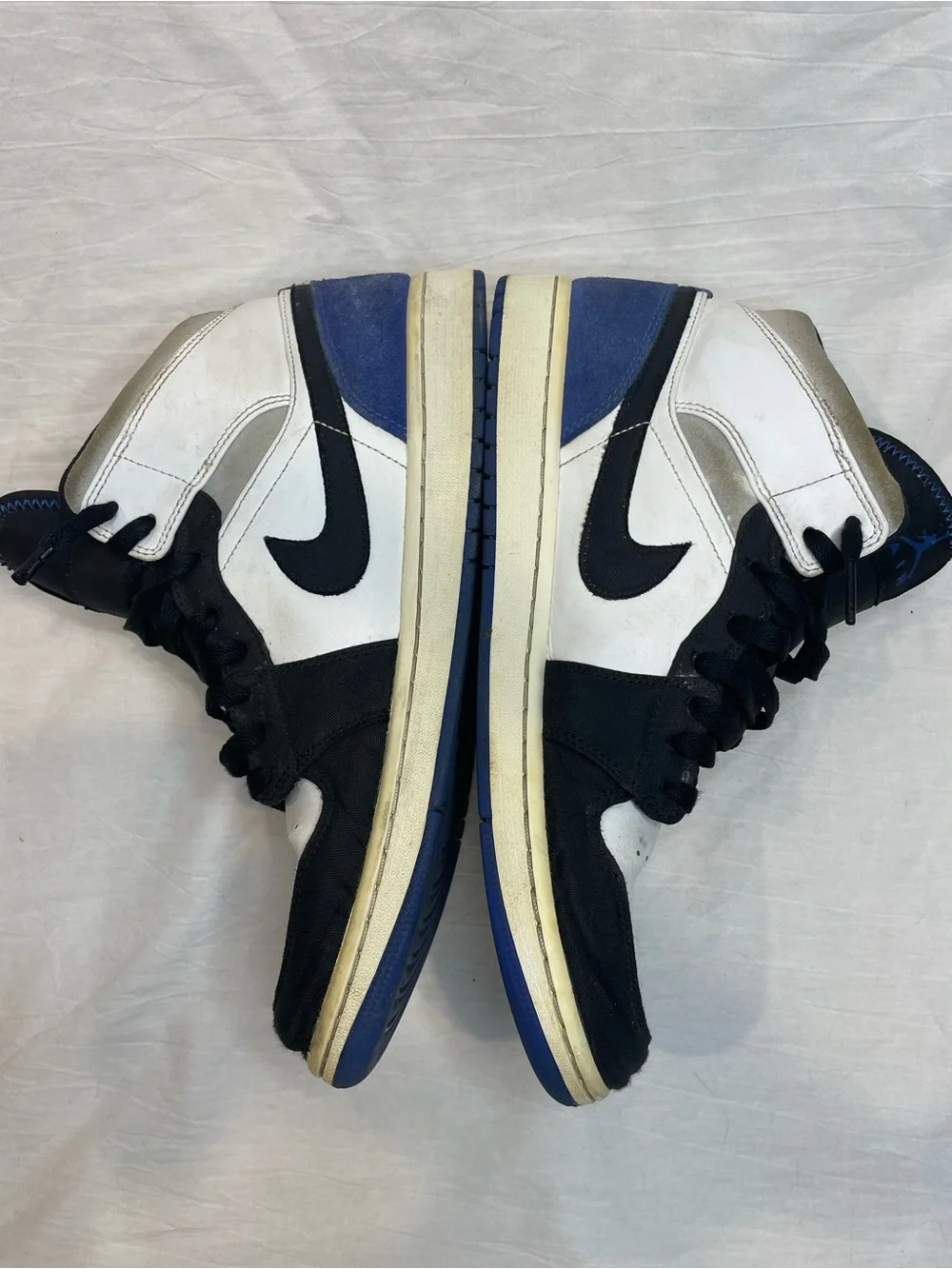 Nike Air Jordan 1 Mid Sisterhood Game Royal Blue White Black Men’s 11 852542-102
